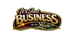 It’s Just Business with Lovie logo