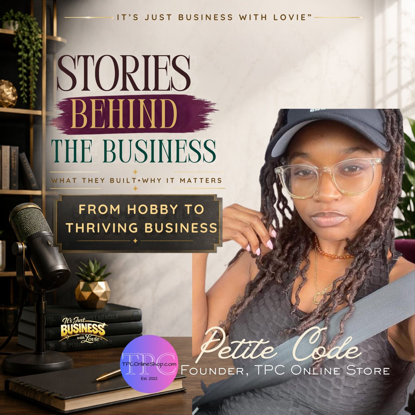 Stitched with Purpose: How Petite Turned a Sewing Hobby into the TPC Online Shop artwork